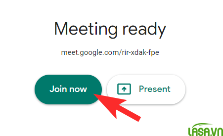 Cách chia sẻ màn hình trong Google Meet cho PC