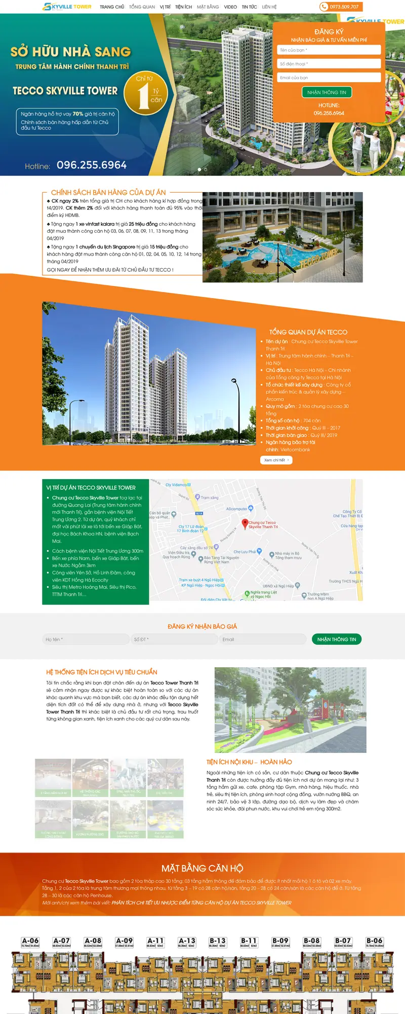 Mẫu web bất động sản 044