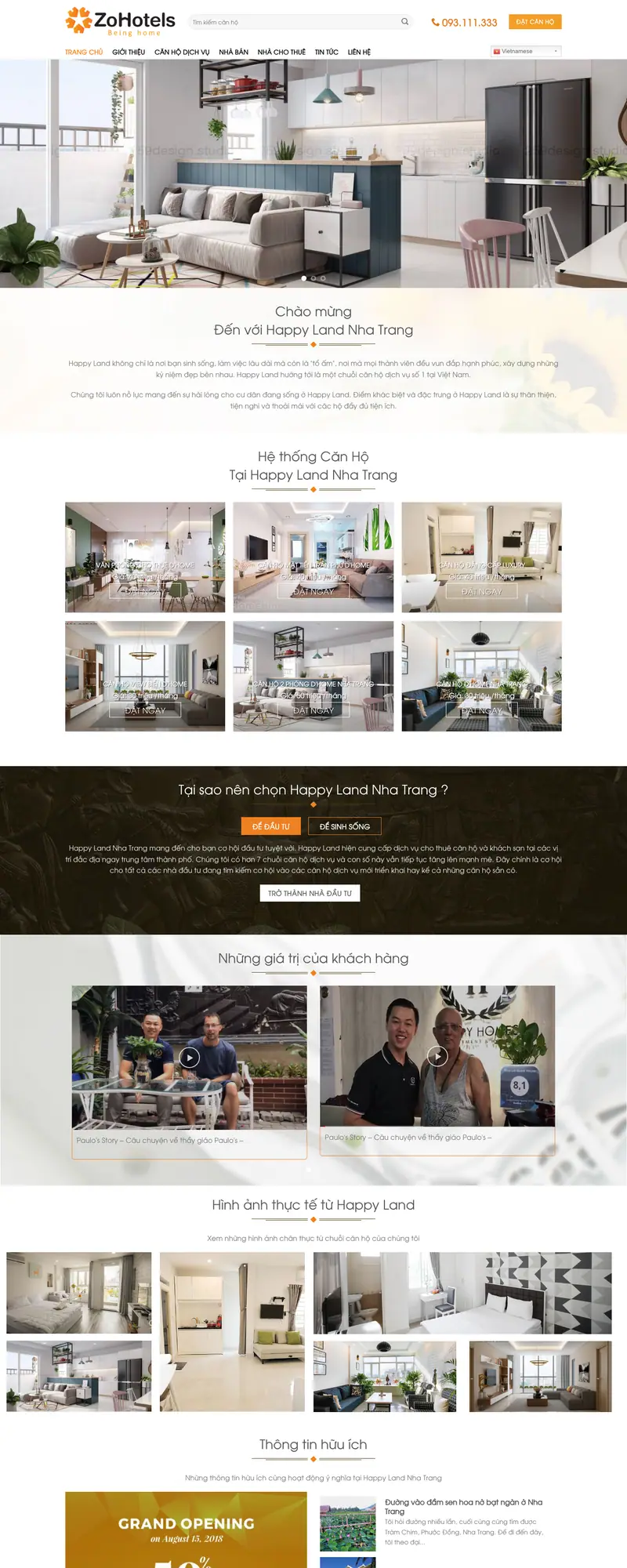Mẫu web bất động sản 36
