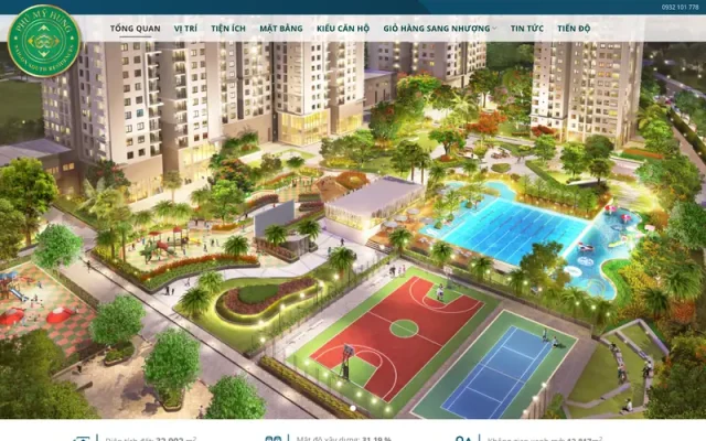 Mẫu web bất động sản 31