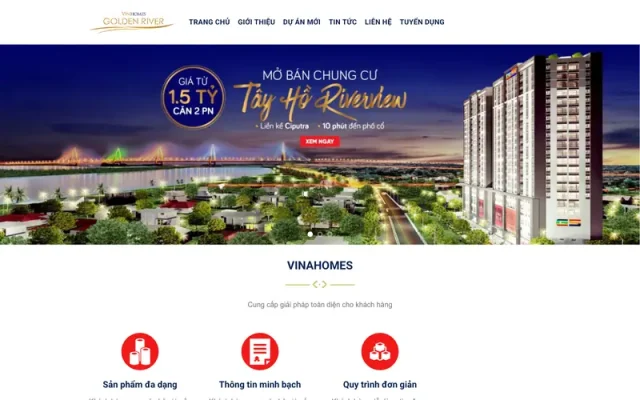 Mẫu web bất động sản 21