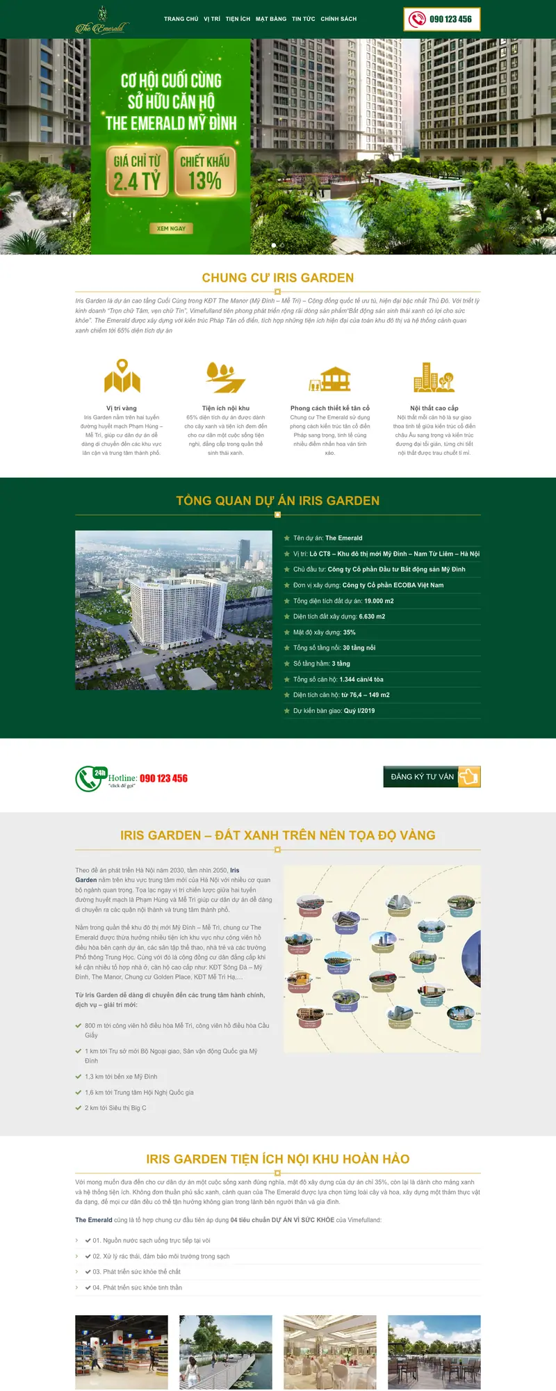 Mẫu web bất động sản 20