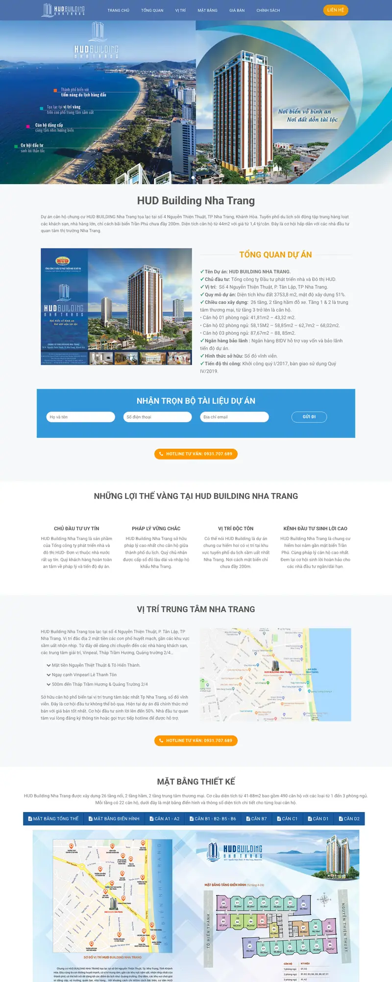 Mẫu web bất động sản 11