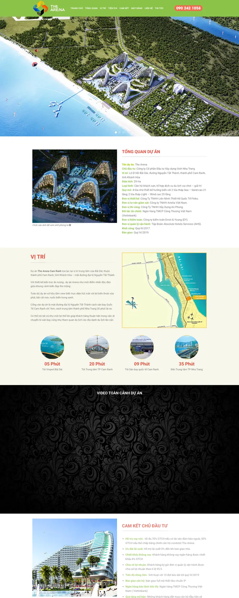 Mẫu web bất động sản 08