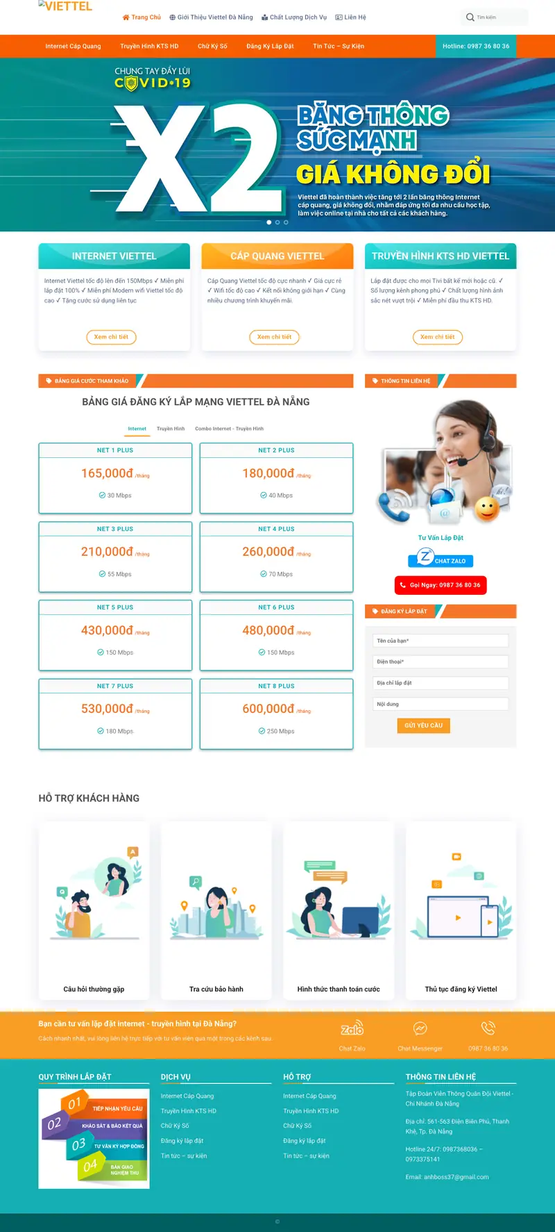 Mẫu web facebook