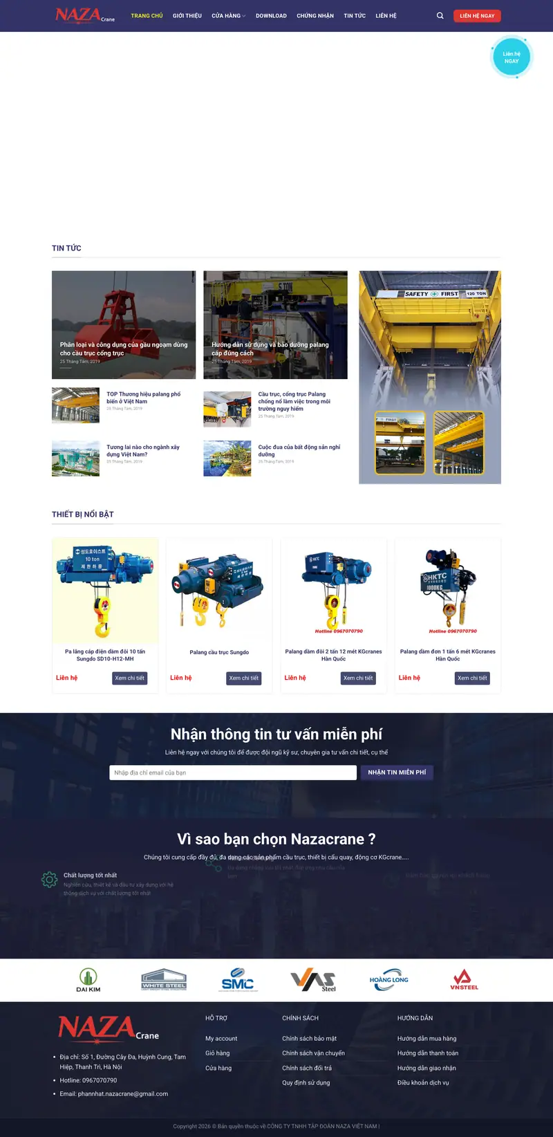 Mẫu web xây dựng 03