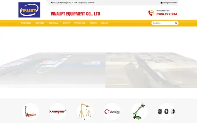 Mẫu web xây dựng 01