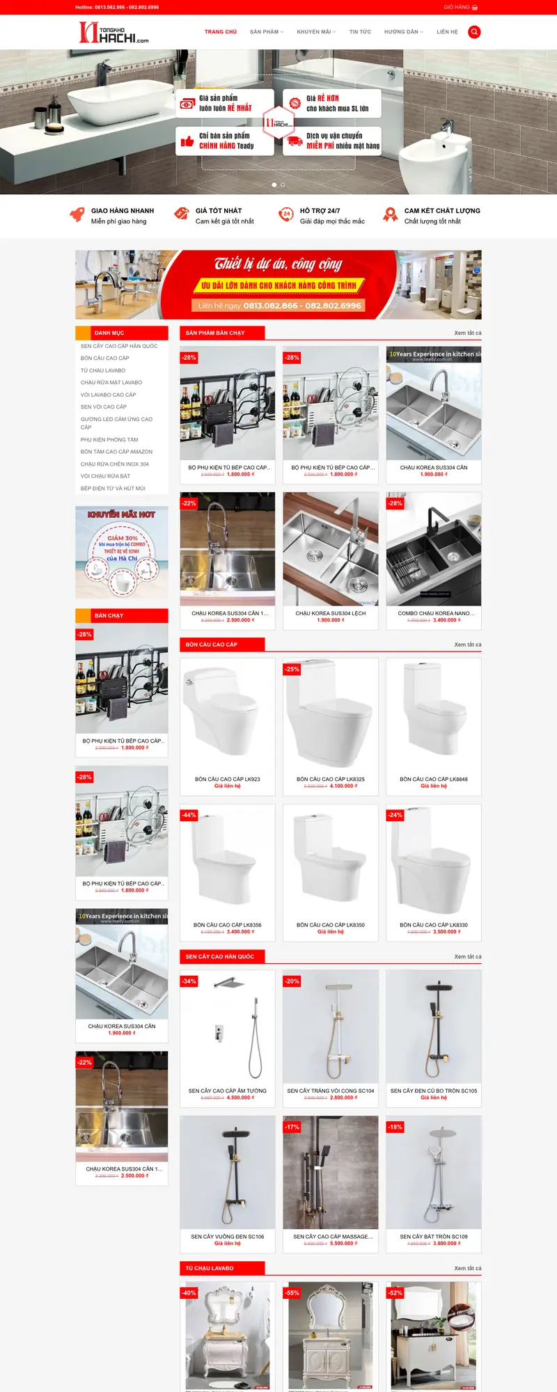 Mẫu web bán thiết bị vệ sinh 01