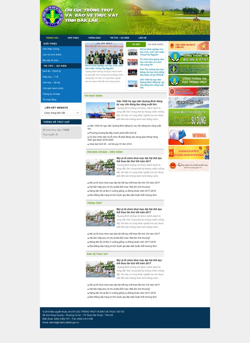 Mẫu web nhà nước 03