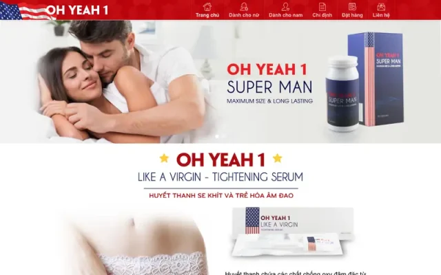 Mẫu web thực phẩm chức năng 04