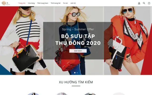 Mẫu web thời trang 26