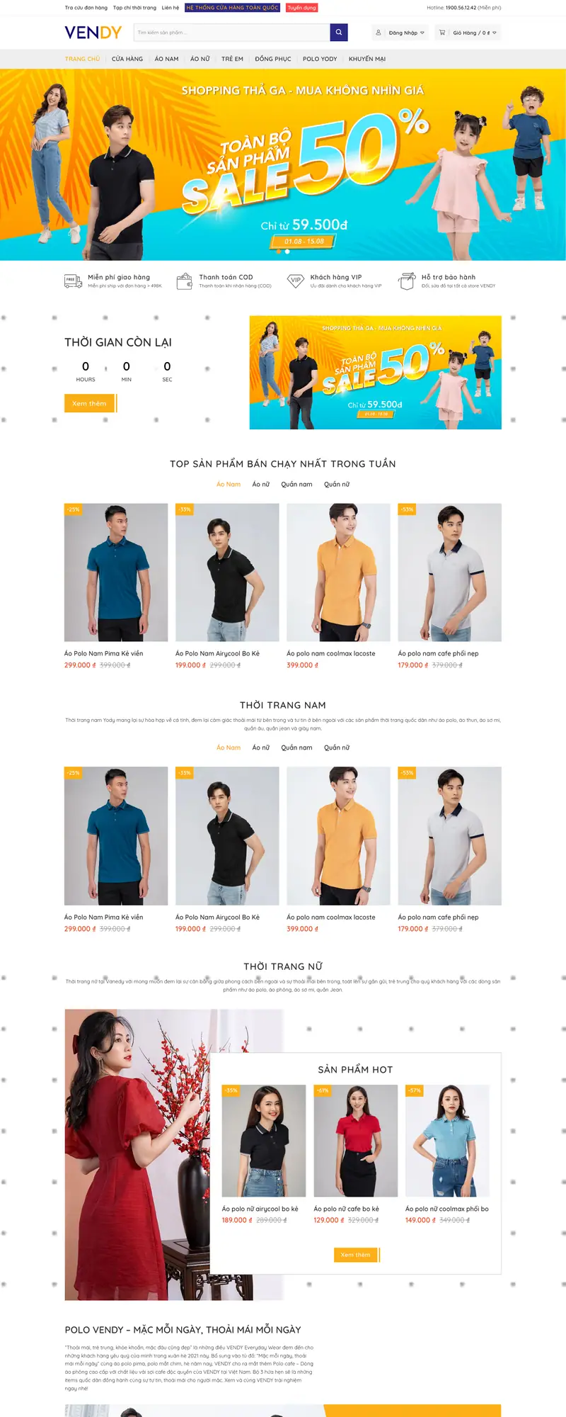 Mẫu web thời trang 25