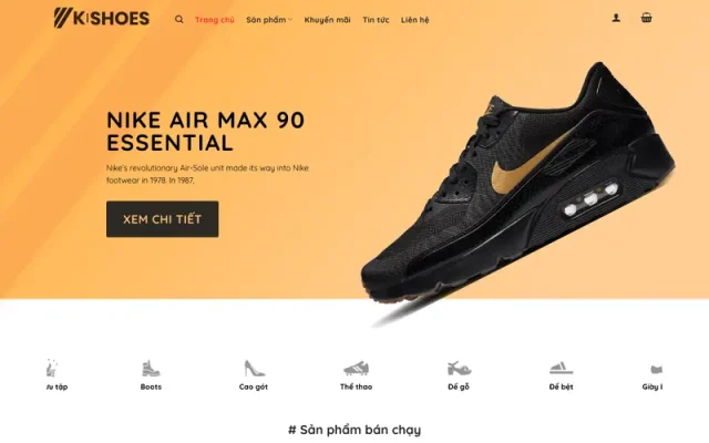 Mẫu web giày sneaker thời trang 4