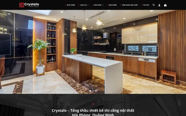 Mẫu web nội thất 26