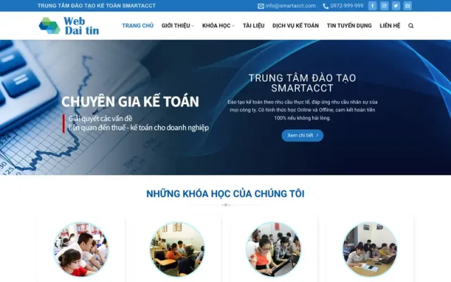 Mẫu web giáo dục đào tạo 4