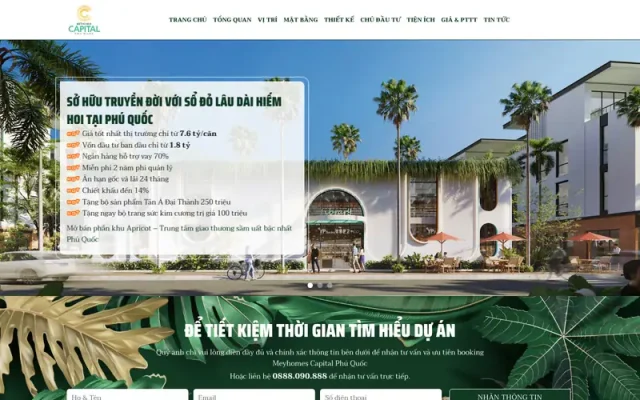 Mẫu web landing page dự án bất động sản – 44