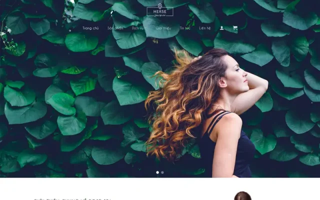 Mẫu web spa 2 – rose spa
