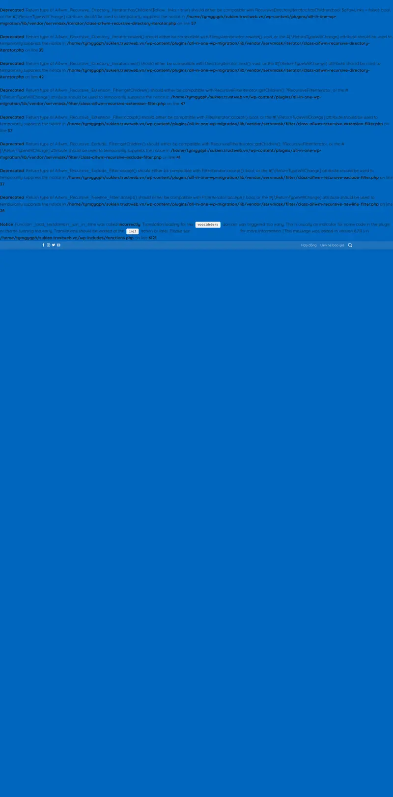 Mẫu web dành cho công ty tổ chức sự kiện