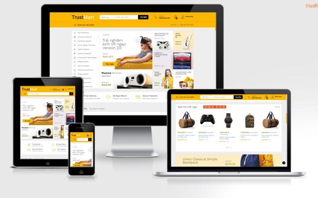 Mẫu web nội thất 2