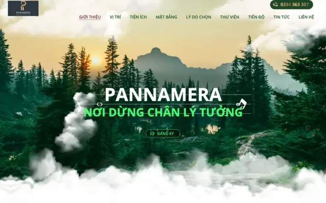 Mẫu web bất động sản landing page 102