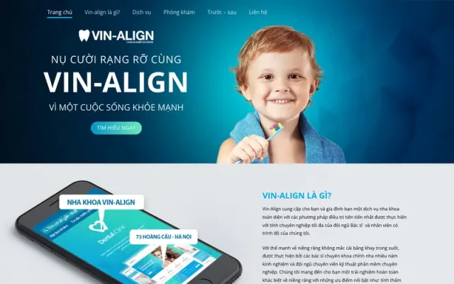 Mẫu web nha khoa 03