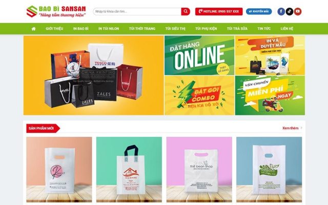 Mẫu web xưởng in ấn 05