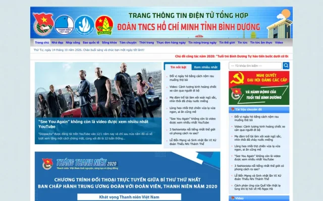 Mẫu web tin tức 9