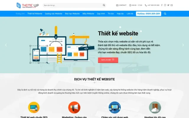 Mẫu web thiết kế theo mẩu