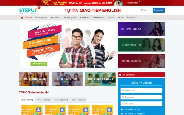 Mẫu web edu 4