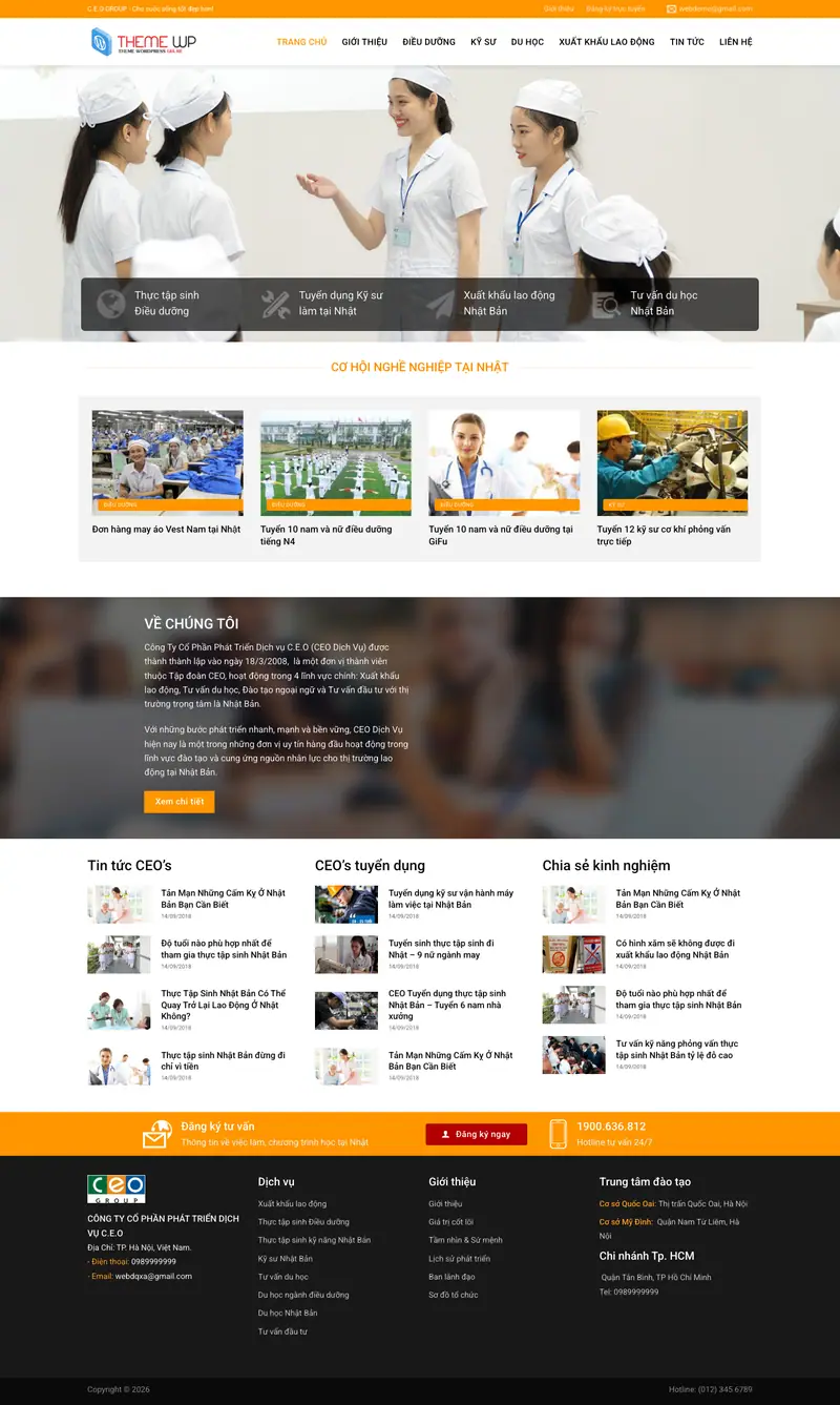 Mẫu web xkld 3