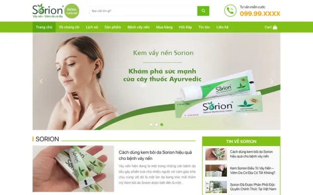 Mẫu web dược phẩm 4