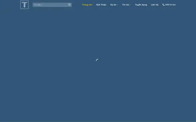 Mẫu web bất động sản thủ thiêm real