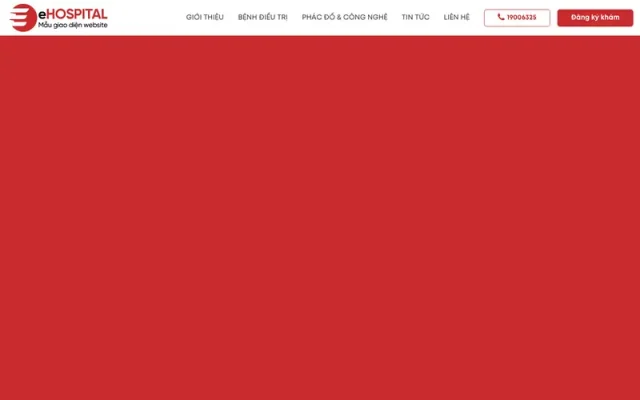 Mẫu web phòng khám y tế