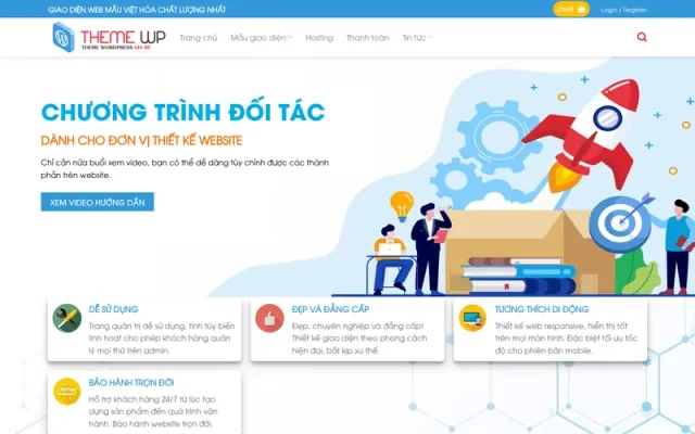 Mẫu web bán