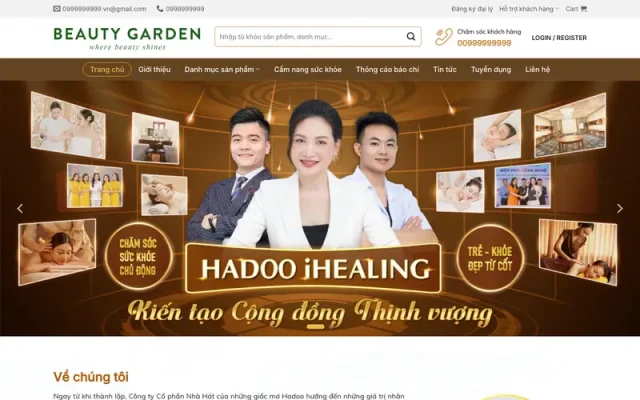 Mẫu web bán mỹ phẩm 04