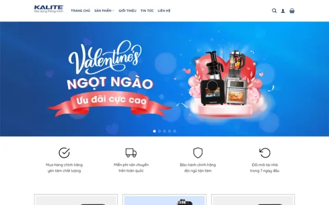 Mẫu web điện máy, gia dụng 14