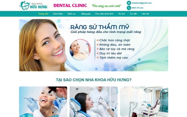 Mẫu web dịch vụ nha khoa 04
