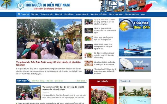 Mẫu web tin tức 22
