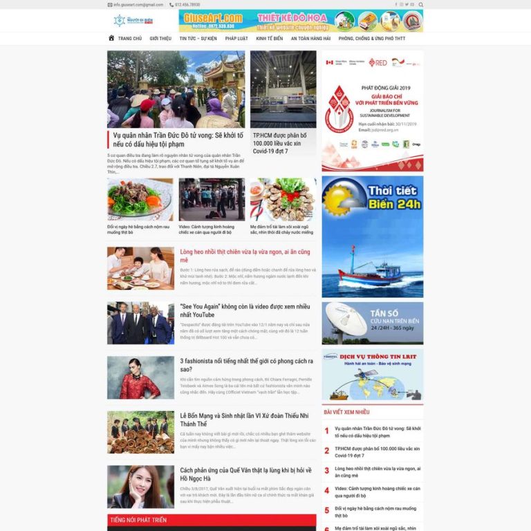 Theme wordpress tin tức 3
