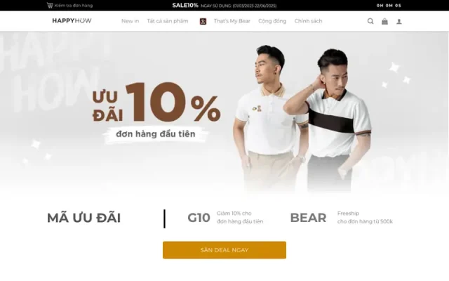 Mẫu web thời trang 12