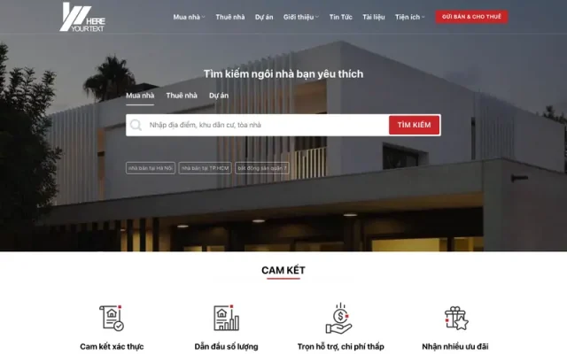 Mẫu web bất động sản cao cấp – 51