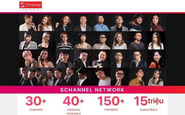 Mẫu web channel network