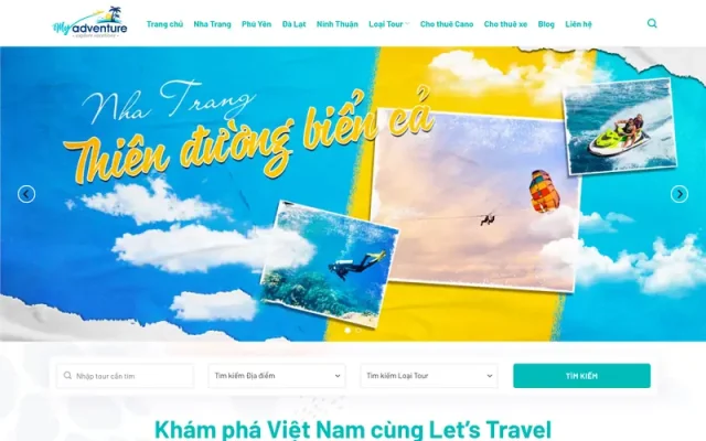 Mẫu web du lịch 18