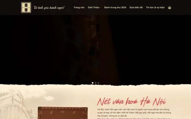 Mẫu web bán bánh trung thu 02