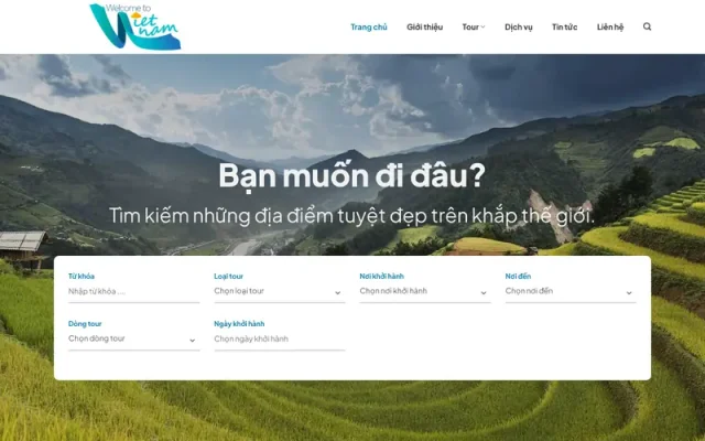 Mẫu web du lịch 21