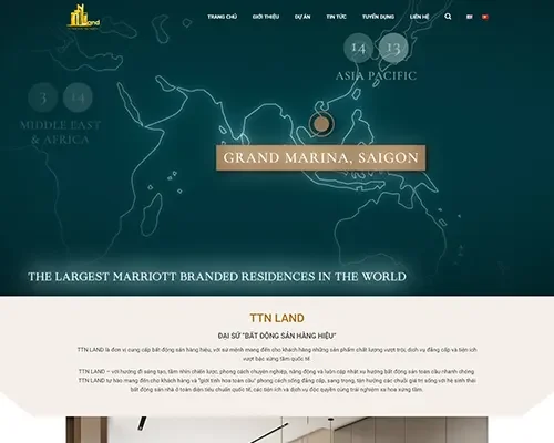 Mẫu web bất động sản 48