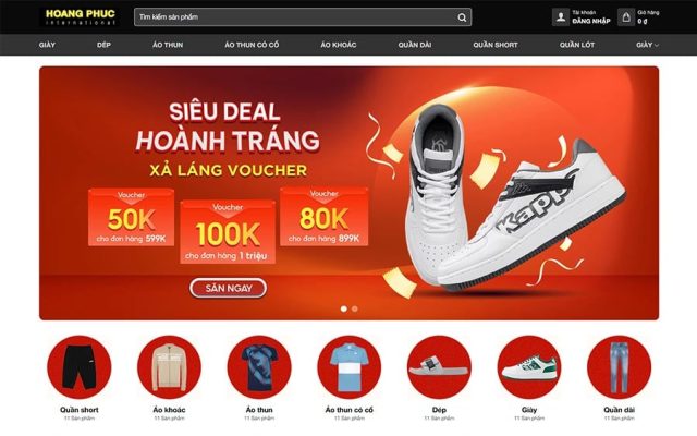 Mẫu web thời trang 20