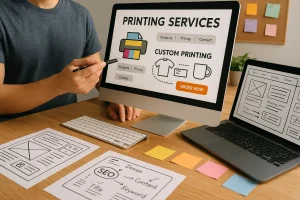 thiết kế website in ấn cao cấp