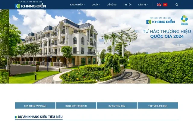 Mẫu web bất động sản 67