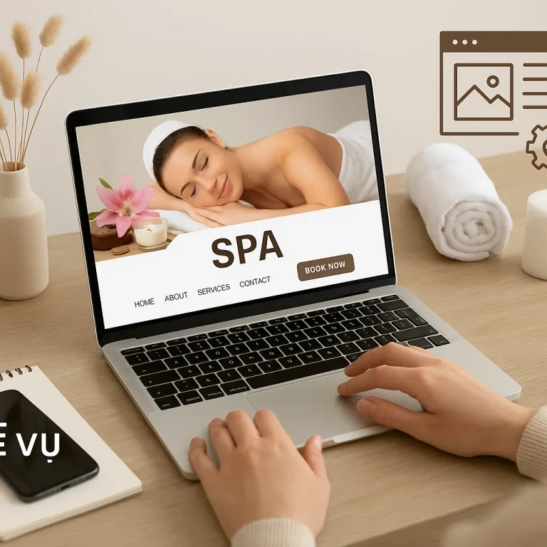 Thiết kế giao diện web spa: Bí quyết tạo ấn tượng và giữ chân khách hàng